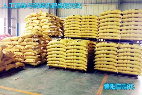 码垛机器人与普通的全自动码垛机一样吗