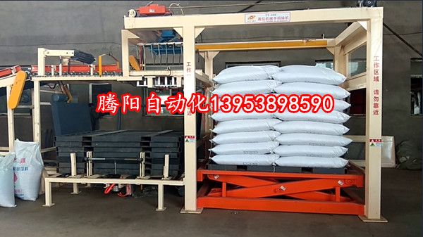 腾阳全自动高位码垛机受到各企业一致好评