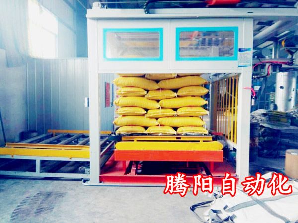 腾阳全自动码垛机帮助众多传统企业实现了生产自动化