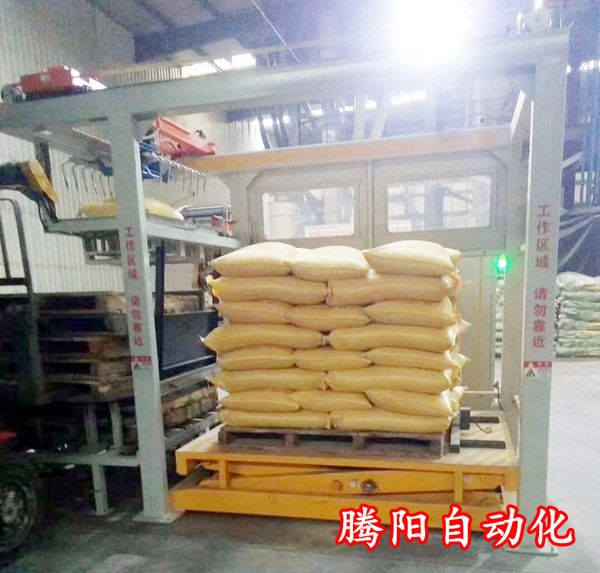 腾阳全自动码垛机生产过程中有哪些优势体现