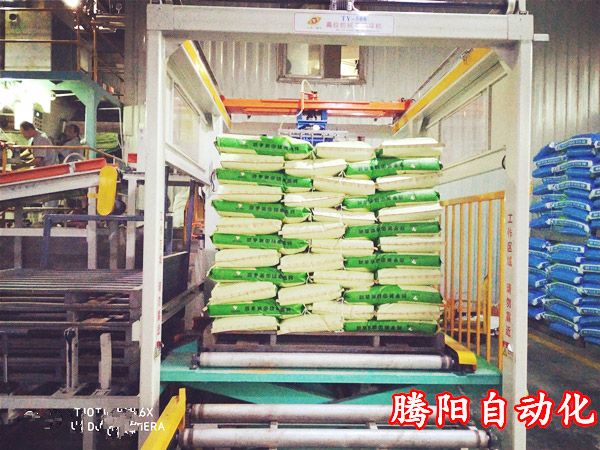 全自动码垛机释放劳动力