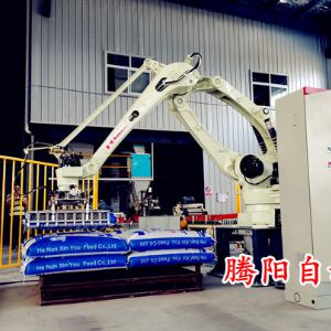 采购饲料全自动码垛机值不值