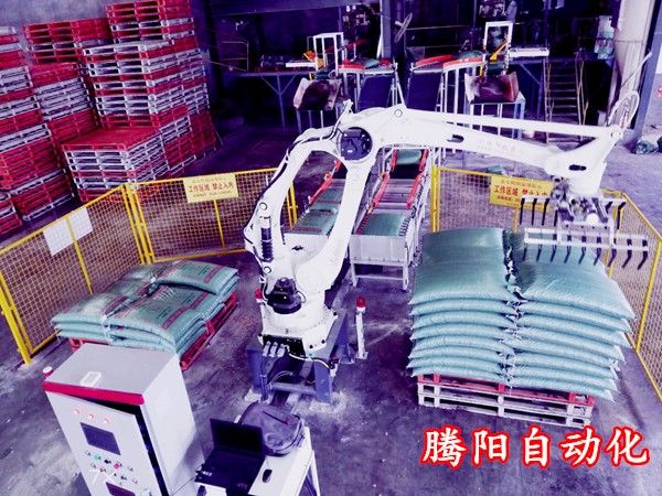 全自动码垛机给社会带来了巨大的财富