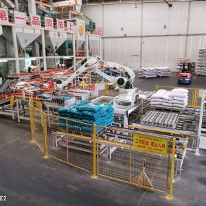 全自动高位码垛机在搬运码垛生产发挥了重要的作用