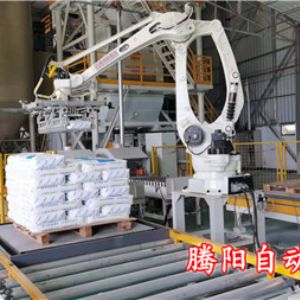 全自动码垛机器人提高生产效率和空间利用率