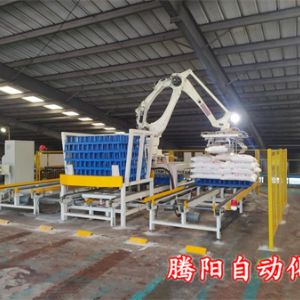 包装码垛生产线标配代替人工的设备-码垛机械手