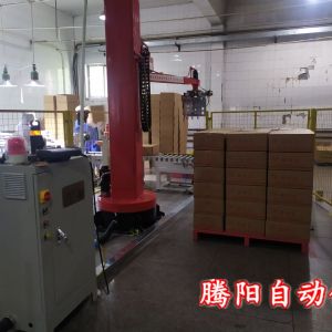 立柱码垛机箱装产品码垛抓手根据产品定制