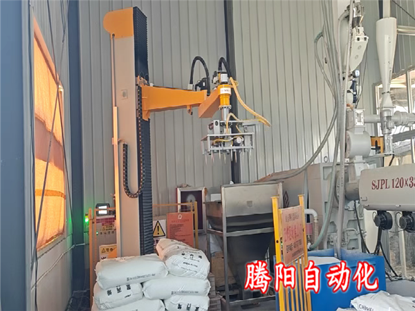 塑料颗粒聚丙烯立柱拆包机