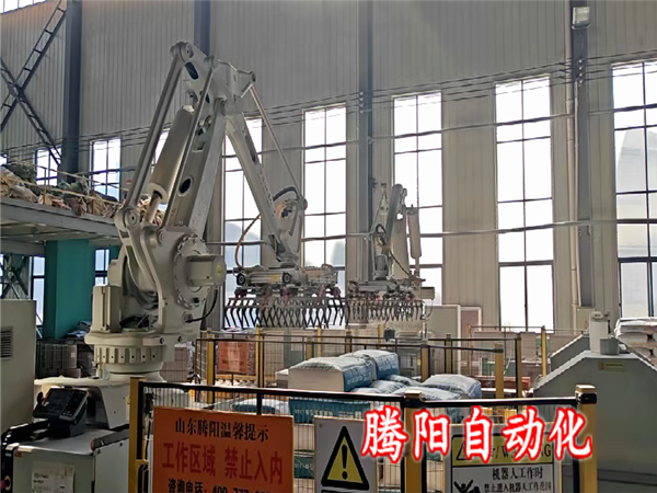 砂浆码垛机器人提高企业智能化生产