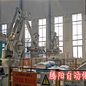 砂浆码垛机器人提高企业智能化生产