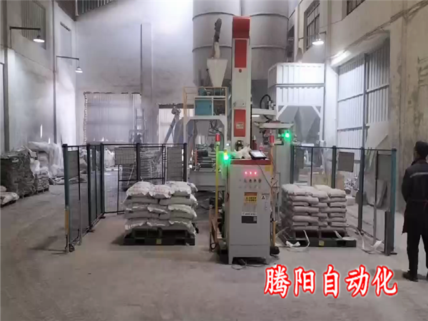 水泥立柱码垛机占地小解决重体力搬运工作