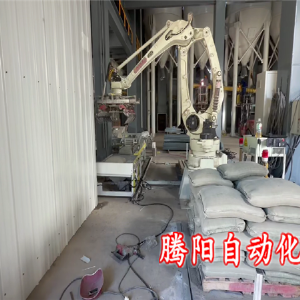 招工难建材生产线建筑材料码垛机器人省心提效