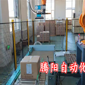 箱装协作码垛机器人代替人工搬运码垛